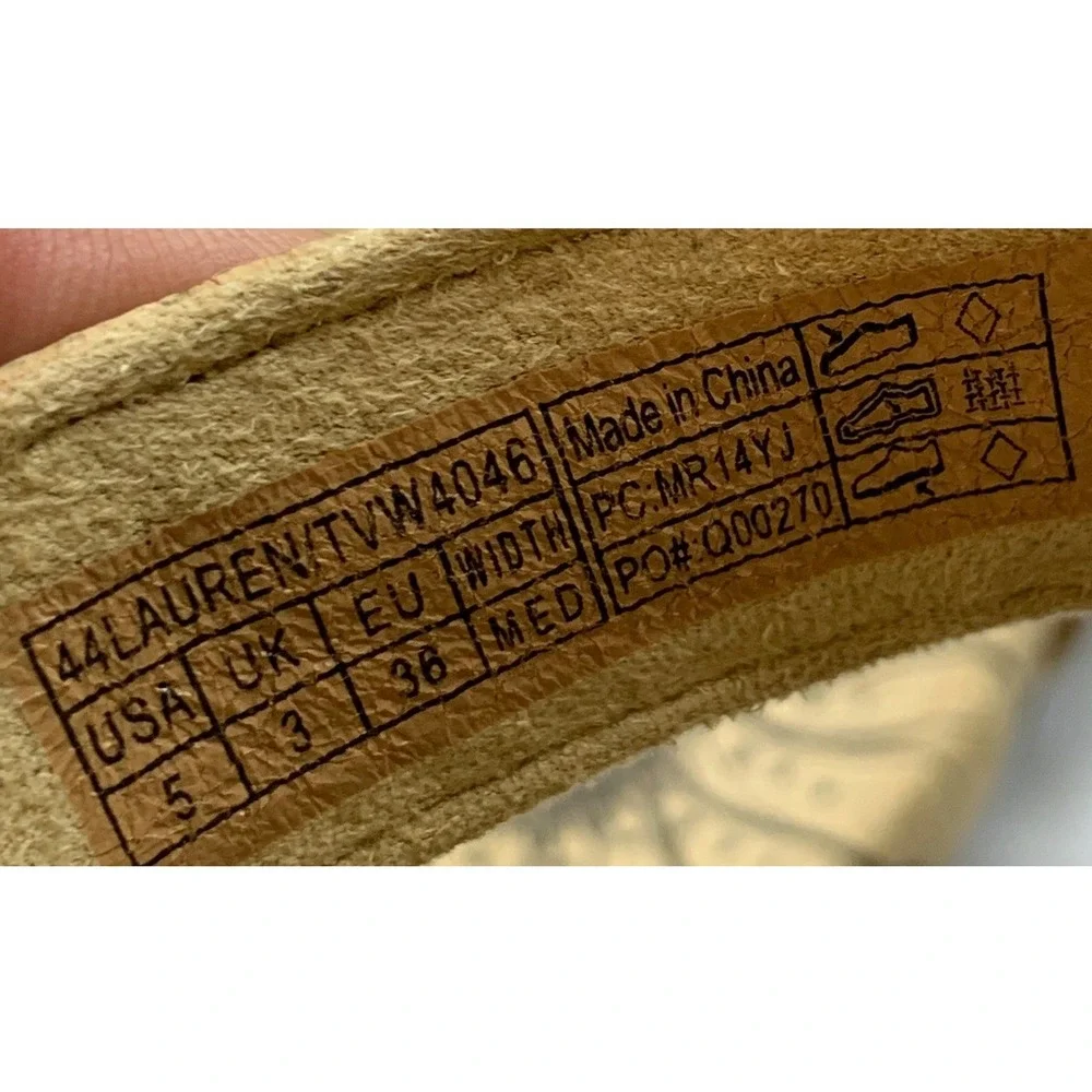 Vionic Lauren Cork Gold Metallic Slide Sandals Women's 5 Casual Comfort Shoes